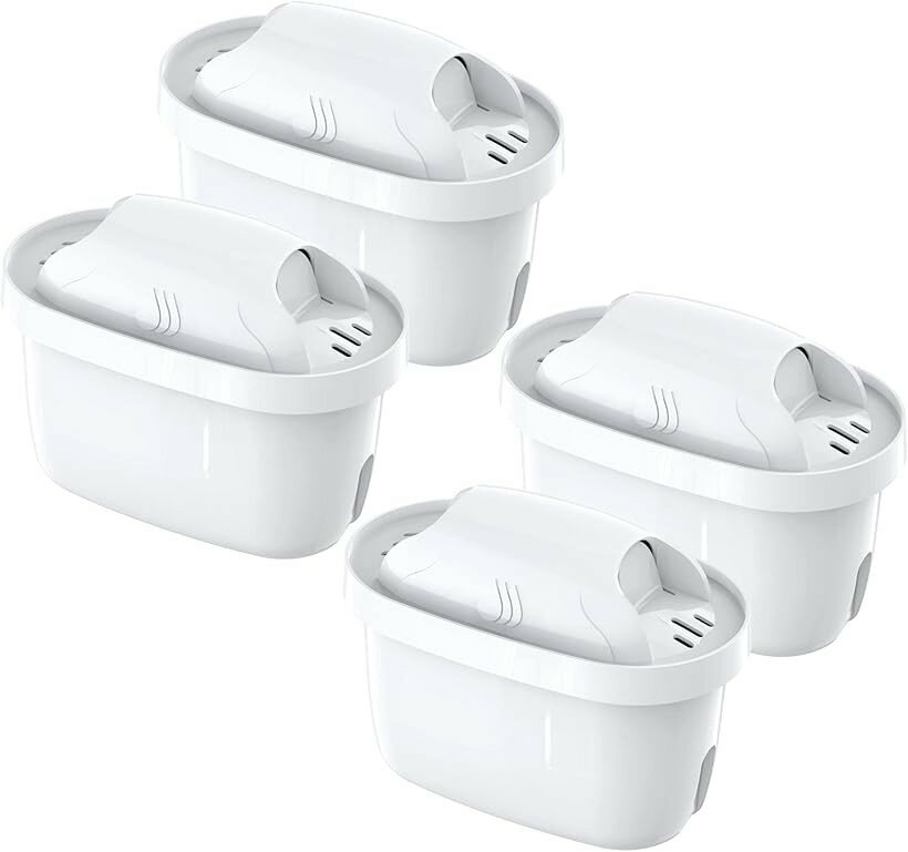 互換品社外互換品 互換用フィルターカートリッジ 浄水ポット用カートリッジ ブリタカートリッジ マクストラ BRITA MAXTRA 4個入 (ホワイト)