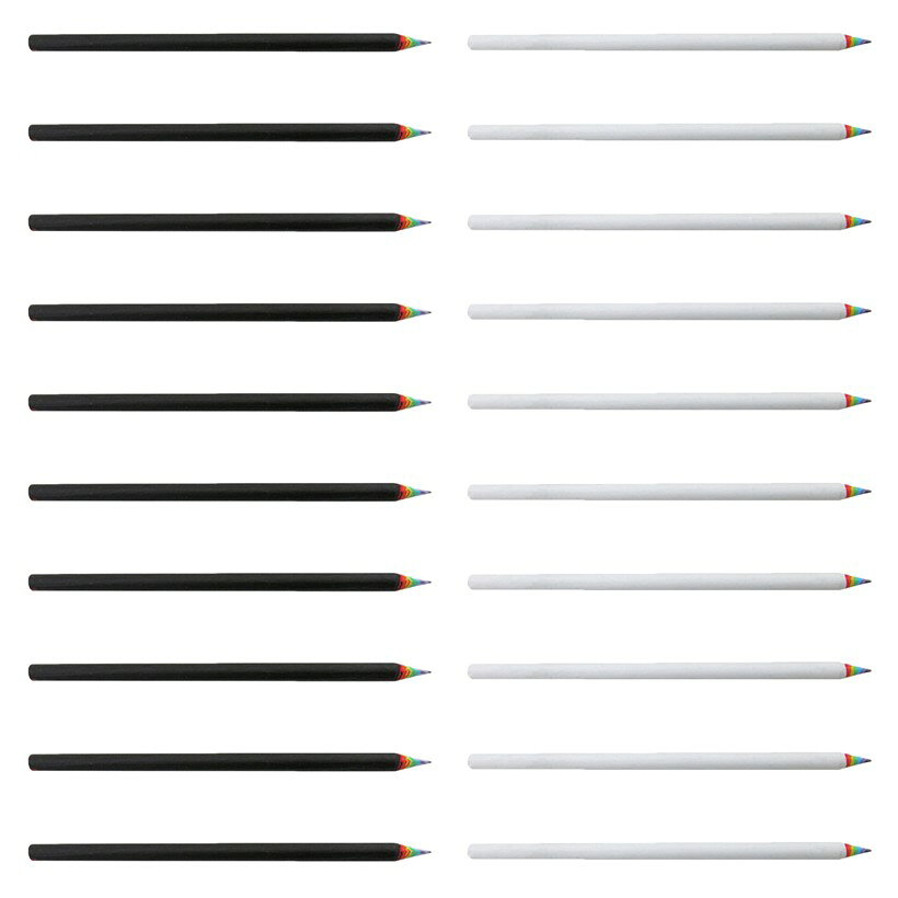 鉛筆 2B えんぴつ レインボーえんぴつ Rainbow Pencils 虹 かわいい 20本セット