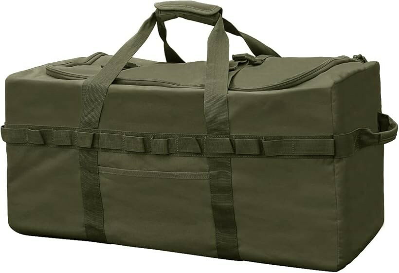 大型収納 トートバッグ キャンプバッグ 大型収納カバン ビッグバッグ 大容量アウトドアバッグ キャンプ道具収納 大型収納袋 M 65x35x35グリーン (グリーン, Mサイズ 65x35x35(H)cm)