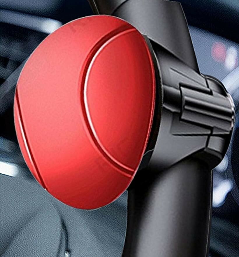 バリエーションコード : 2b25s1jsuo商品コード2b25swud56商品名ハンドルスピンナー ベアリング構造 ベテランドライバー推奨 プレゼント 大型トラック 乗用車 ハイエース 軽自動車 スピンナーノブ パワーハンドル 取付キット付きブランドRICAUTOカラー楕円形， レッドサイズ等2023改良型「ユーザー様の声から生まれた ハンドルスピナー 」操作性を目指しました円形ハンドルスピンナー。片手でも急カーブや180度Uターンでの小回りや、駐車入れのバック時が楽々と操作できるようになります。両手を使えない時や、ハンドルが重いなど日々のハンドル操作を苦に感じる方をサポートいたします。「手の平に馴染みやすい円形状」握るタイプの ハンドルスピナー ではなく、手の平で回転させるタイプです。楕円形状でフィット感が良く、必要最低限の力でハンドル操作が可能になり、驚くほど楽にハンドル操作が可能になりました。「RICAUTOが選ばれる理由」ユーザー様の寄せられた声を元に、回転を軽くする為に静音ベアリング構造仕様。ハンドルへの傷や操作時の金属音を防ぐため、防傷緩衝材を付属。また、緩衝材を調整することでハンドルカバー付きの車にも取り付け可能になりました。また、ハンドルとの密着性を良くして欲しいとの声を頂き、RICAUTOオリジナルゴムで設計し、より多くの方にRICAUTO ハンドルスピンナー をご体感頂けるようにしました。「取付方法」ハンドルに本体パーツをはめ込み、付属のネジで二ヵ所を付属のレンチで固定するだけの簡単取り付け。また、内径が調整可能な防傷緩衝材付きで、トラック、軽自動車、普通車の他、ボート、フォークリストやカートなど、ほとんどの車種でご使用いただけます。また、装着箇所は利き腕側の肩に負担がかからない肩の高さより若干下の位置を推奨しております。「補助ゴムのこだわり」付属の緩衝ゴムのみですと、ハンドルの径に合わずフィットしないため、ハンドル操作中にスピンナーがぐらぐら動いてしまいます。そこでRICAUTOのこだわりとして、緩み調整用の補助ゴムを付属しましたので装着時にご使用ください。ハンドルに密着性が甘い場合は補助ゴムを一枚を輪の上部にかまします。それでも緩い場合にはもう一枚補助ゴムをかませばフィットします。※ 他ネットショップでも併売しているため、ご注文後に在庫切れとなる場合があります。予めご了承ください。※ 品薄または希少等の理由により、参考価格よりも高い価格で販売されている場合があります。ご注文の際には必ず販売価格をご確認ください。※ 沖縄県、離島または一部地域の場合、別途送料の負担をお願いする場合があります。予めご了承ください。※ お使いのモニタにより写真の色が実際の商品の色と異なる場合や、イメージに差異が生じることがあります。予めご了承ください。※ 商品の詳細（カラー・数量・サイズ 等）については、ページ内の商品説明をご確認のうえ、ご注文ください。※ モバイル版・スマホ版ページでは、お使いの端末によっては一部の情報が表示されないことがあります。すべての記載情報をご確認するには、PC版ページをご覧ください。「商品仕様＆セット内容」サイズ：6.2x7.0x2.0cm、内径：3.0-4.0cm（ゴムカバー無/有）重さ：60gセット内容： ハンドルスピナー 本体x1、固定用ネジx3（取付け使用2本＋予備1本）六角レンチx1 、RICAUTOオリジナル緩衝材2個ブランド：RICAUTO