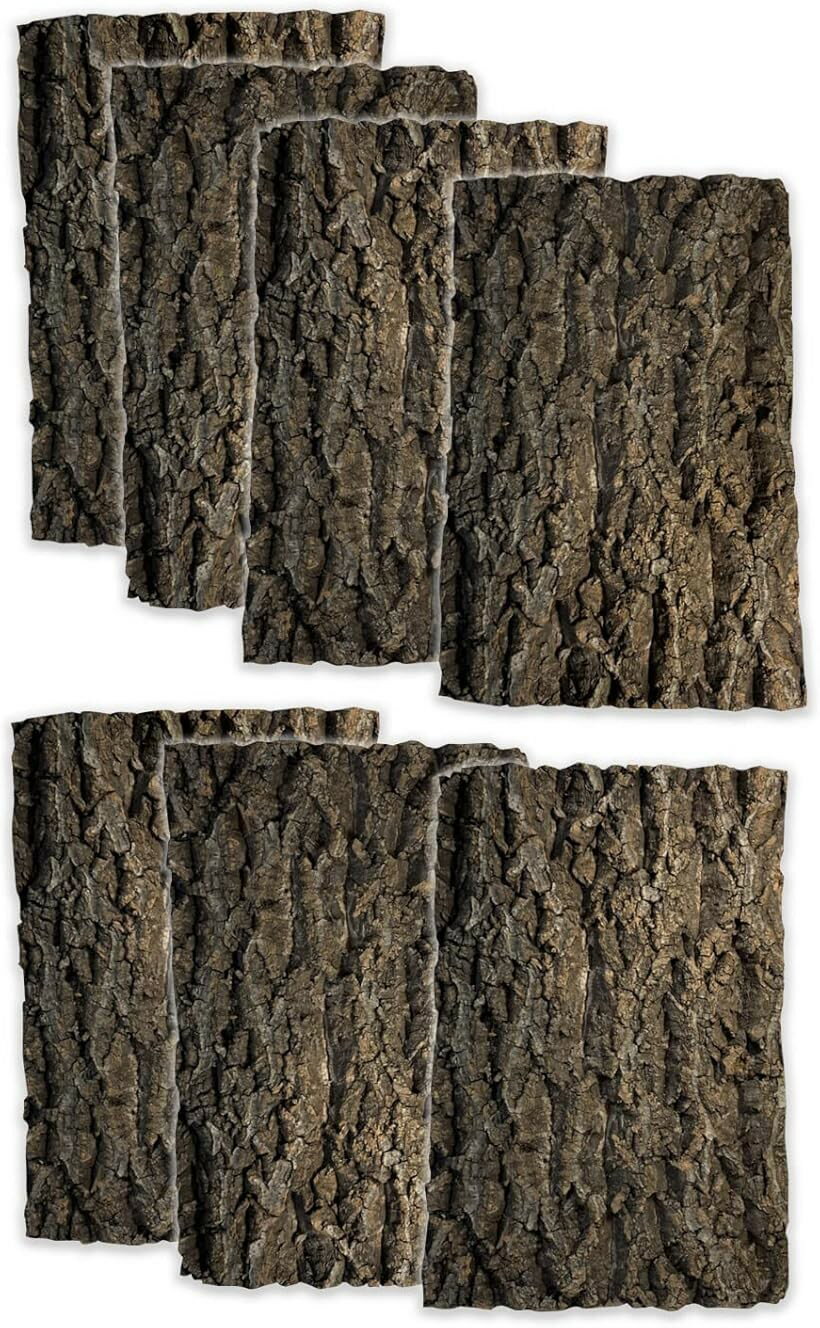 コルク樹皮 着生 エアプランツ チランジア バークチップ 爬虫類 観葉植物 本物 ヘゴ板 (大サイズ 200x300　7枚)