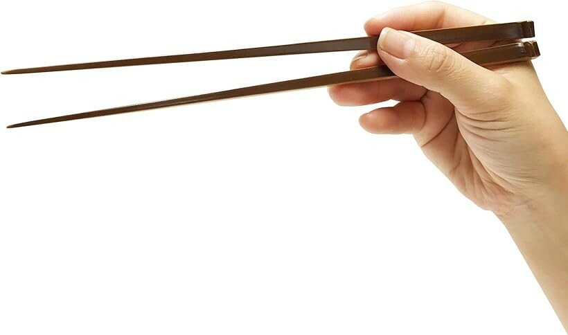 Chopsticks - 天節箸 先細 モダン 竹箸 日本製 軽い 茶 23cm (茶)