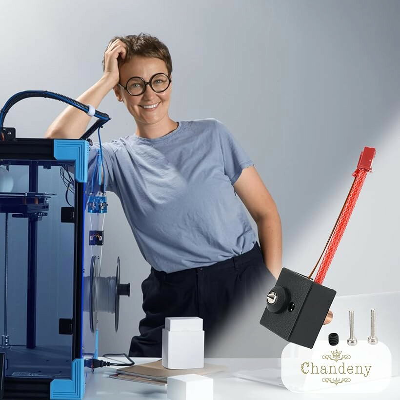エムラインストアの互換品 3Dプリンター Ender-3 S1 ヒートブロックキット ホットエンドキット DIY 改造 部品 ノズル最高温度 300°C (ノズル最高温度 300°C)｜アングル3