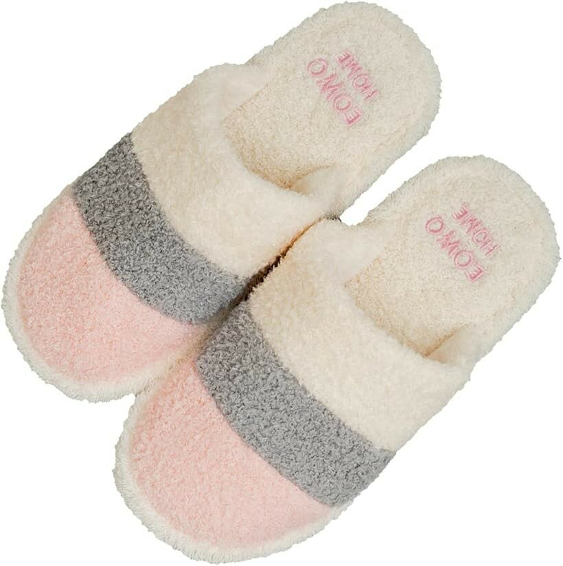 37．2℃ Binetsu 春冷え あったかい スリッパ 室内 洗える レディース メンズ ルームシューズ おしゃれ かわいい (ピンクグレー)