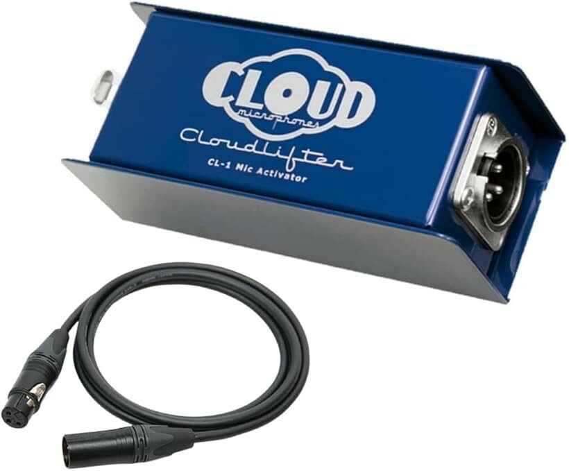 Digital Recording Tools - Cloud Microphones Cloudlifter CL-1 by クラウドリフター マイクアンプ マイクプリアンプ アクティベーター マイクブースター クラウドマイクロフォン (CL-1+XLRケーブル Be lden 0.5m)