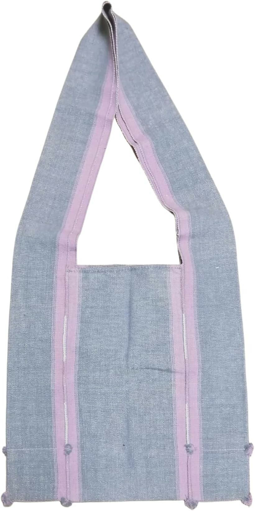 Shopping Bags, Ecology Bags - カレンバッグ ショルダーバッグ 手織り 布 カレン族 エコバッグ アジアン エスニック (D)