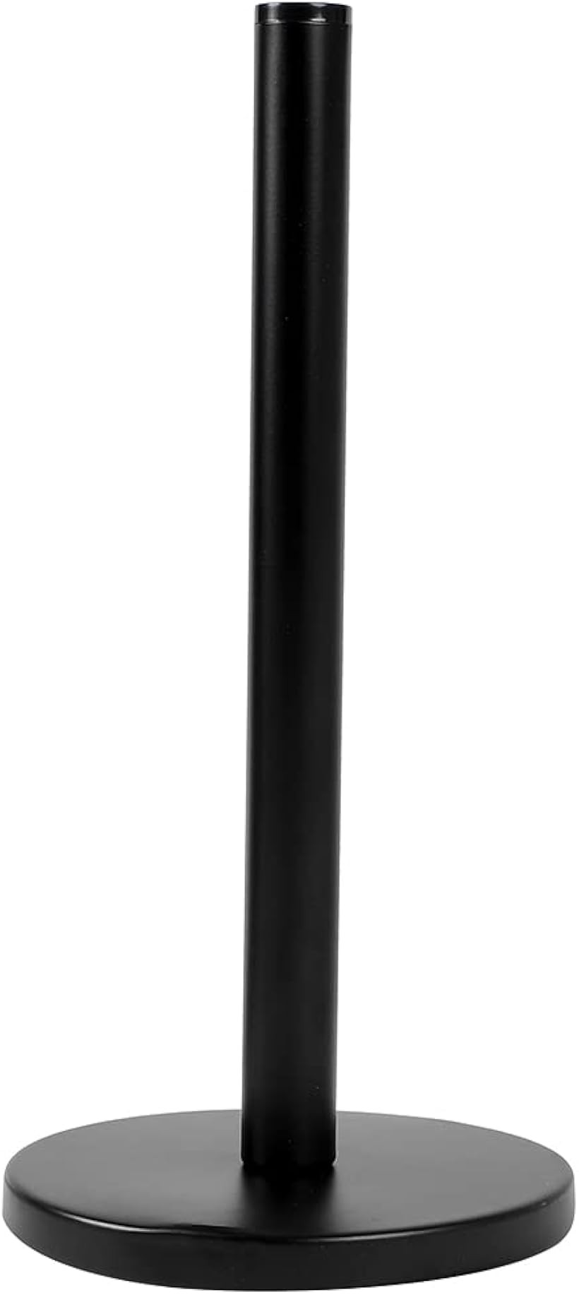 AllBright キッチンペーパーホルダー ペーパータオルホルダー キッチンペーパースタンド キッチンタオル 縦置き (ブラック)