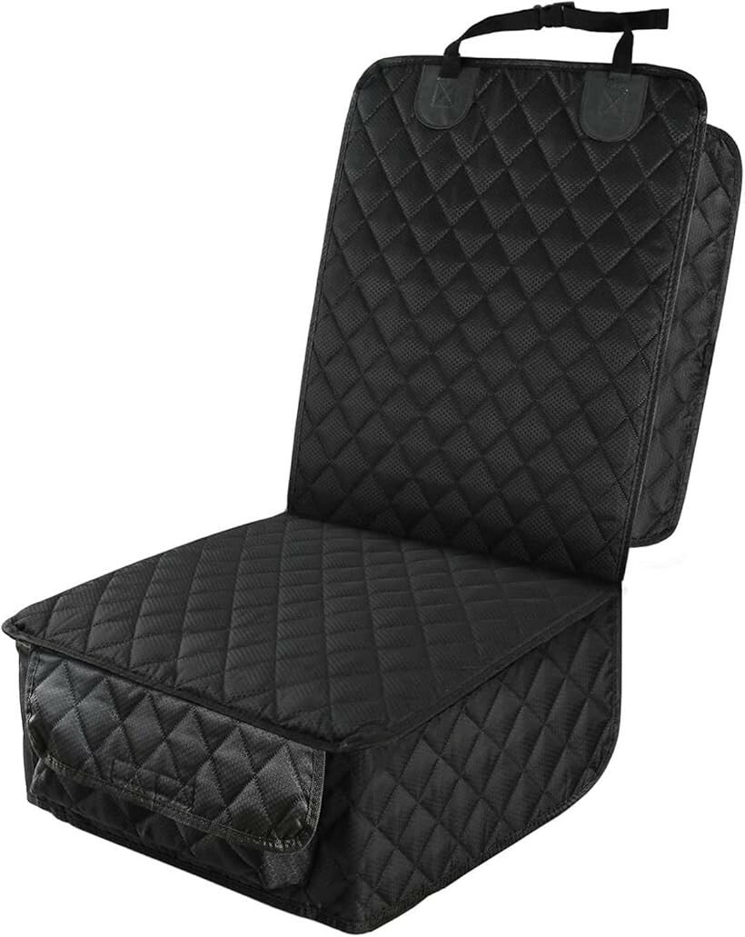 バリエーションコード : 2brfkd5lj9商品コード2bjysit6o1商品名ペット用 ドライブシート 助手席カバー ペットの安全カバー 後部座席 防水防汚 犬猫 水洗い 軽自動車 SUV バン 洗濯可能ブランドThujopsisカラーブラックサイズ等運転席 助手席取り付け: シートベルトスリットとヘッドレストストラップによる簡単な取り付け助手席用、後部座席用とご用意しております。カラー: ブラックシンプルなメンテナンス（汚れは手軽に拭き取るか、洗濯機で洗うことが出来ます）ユニバーサルサイズ（ほとんどの車に対応）ですが、サイズをよく確認してご購入ください。※ 他ネットショップでも併売しているため、ご注文後に在庫切れとなる場合があります。予めご了承ください。※ 品薄または希少等の理由により、参考価格よりも高い価格で販売されている場合があります。ご注文の際には必ず販売価格をご確認ください。※ 沖縄県、離島または一部地域の場合、別途送料の負担をお願いする場合があります。予めご了承ください。※ お使いのモニタにより写真の色が実際の商品の色と異なる場合や、イメージに差異が生じることがあります。予めご了承ください。※ 商品の詳細（カラー・数量・サイズ 等）については、ページ内の商品説明をご確認のうえ、ご注文ください。※ モバイル版・スマホ版ページでは、お使いの端末によっては一部の情報が表示されないことがあります。すべての記載情報をご確認するには、PC版ページをご覧ください。飼い主とペットが互いの様子を見ながら安心してドライブを楽しむことができます。厚みがありしっかりしているため、耐久性と耐摩耗性に優れています。また、サイドファスナー設計でペットの乗り降りが簡単で、車のドアを傷つける心配もありません。ヘッドレストやシートアンカー部にベルトで簡単に固定できます。ベルトの長さは調節可能で、様々な車種に対応します。乾拭きや水拭きで簡単にお手入れでき、さらに洗濯機でも洗うことが可能です。