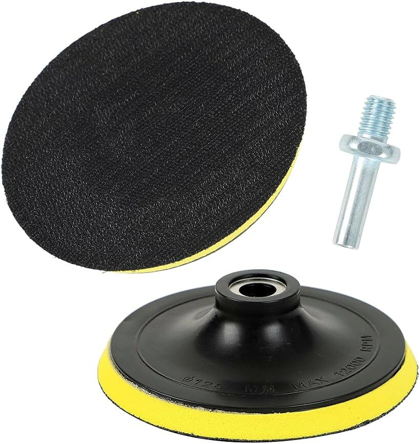 バリエーションコード : 2bjjkpd021商品コード2bjyvwdytp商品名AllBright ソフトパッド ベースパッド 125mm 電動ポリッシャー 研磨 スポンジバフ サンディング 2個セットブランドAll Brightカラーブラックサイズ等M14「研磨や傷消しに」研磨作業や傷消しにお使いいただけるソフトパッドになります。付属の丸軸を使用することで電動ドリルや電動グラインダーなどの工具を使って研磨作業を行うことができます。「取り付けも簡単」面ファスナー(オス面)付きになっておりますので、サンドペーパーやスポンジバフを手軽に取り付けることができます。バフの交換も簡単に行うことができます。「様々な作業に」またスポンジが間に入っておりますので、凹凸に合わせて対応し曲面の磨きにも対応しております。研磨から艶出し、ワックス掛けなど様々な作業にお役立てください。「商品詳細」本体2個、取り付け軸1個、直径サイズ：125mmAll Brightオリジナルパッケージでお届けします。商標登録6352053号※ 他ネットショップでも併売しているため、ご注文後に在庫切れとなる場合があります。予めご了承ください。※ 品薄または希少等の理由により、参考価格よりも高い価格で販売されている場合があります。ご注文の際には必ず販売価格をご確認ください。※ 沖縄県、離島または一部地域の場合、別途送料の負担をお願いする場合があります。予めご了承ください。※ お使いのモニタにより写真の色が実際の商品の色と異なる場合や、イメージに差異が生じることがあります。予めご了承ください。※ 商品の詳細（カラー・数量・サイズ 等）については、ページ内の商品説明をご確認のうえ、ご注文ください。※ モバイル版・スマホ版ページでは、お使いの端末によっては一部の情報が表示されないことがあります。すべての記載情報をご確認するには、PC版ページをご覧ください。
