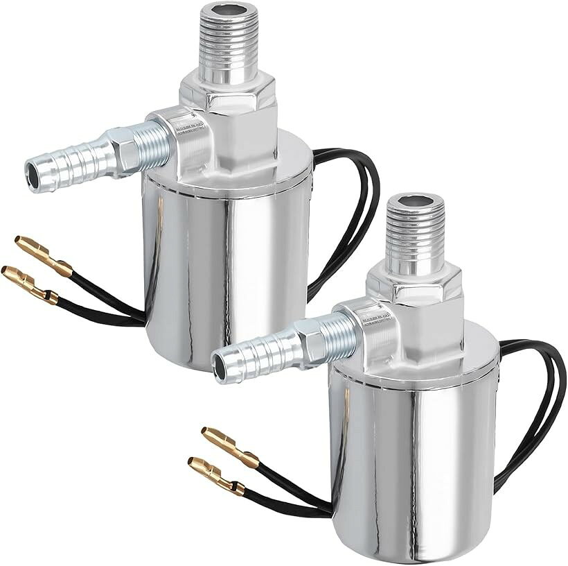 バリエーションコード : 2bushplo33商品コード2bushnfpop商品名エアホーン マグネットスイッチ12V/24V 汎用 電磁弁 交換 補修 ヤンキーホーン ビッグホーン ダンプ トラック デコトラブランドTOBEYA「 その“一声”に、魂を宿す。」 エアホーンの心臓部、それが電磁弁（マグネットスイッチ）です。スイッチを押した瞬間に、圧縮されたエアを一気に解放。キレのある、魂を揺さぶるサウンドを生み出すための、最も重要なパーツです。「 応答速度が、音の“キレ”を決める。」 押してから鳴るまでに、わずかなタイムラグを感じていませんか？この電磁弁は、通電からバルブ開放までの応答速度を追求。あなたの意のままに、瞬時に轟音を響かせます。「 12Vから24Vまで。車種を選ばない、賢い両対応モデル 」 普通車や軽トラック（12V）から、大型トラックや重機（24V）まで、車両の電圧を気にすることなく使用可能。これ一つで、あなたの愛車がどんな車種であっても、確実に対応します。「 故障・エア漏れの交換・補修に最適 」 「ホーンが鳴らなくなった」「エア漏れの音がする」そんなトラブルの多くは、電磁弁の経年劣化が原因です。新品に交換するだけで、本来のパフォーマンスが蘇ります。いざという時のための、ストックとしても。「 製品仕様／選べるセット内容 」 ＊対応電圧：DC12V/24V兼用 ＊用途：エアホーン用電磁弁 ＊セット内容：［1個セット］電磁弁本体x1 / ［2個セット］電磁弁本体x2。デュアルホーンの同時交換や、予備のストックに便利な2個セットもご用意しました。※ 他ネットショップでも併売しているため、ご注文後に在庫切れとなる場合があります。予めご了承ください。※ 品薄または希少等の理由により、参考価格よりも高い価格で販売されている場合があります。ご注文の際には必ず販売価格をご確認ください。※ 沖縄県、離島または一部地域の場合、別途送料の負担をお願いする場合があります。予めご了承ください。※ お使いのモニタにより写真の色が実際の商品の色と異なる場合や、イメージに差異が生じることがあります。予めご了承ください。※ 商品の詳細（カラー・数量・サイズ 等）については、ページ内の商品説明をご確認のうえ、ご注文ください。※ モバイル版・スマホ版ページでは、お使いの端末によっては一部の情報が表示されないことがあります。すべての記載情報をご確認するには、PC版ページをご覧ください。