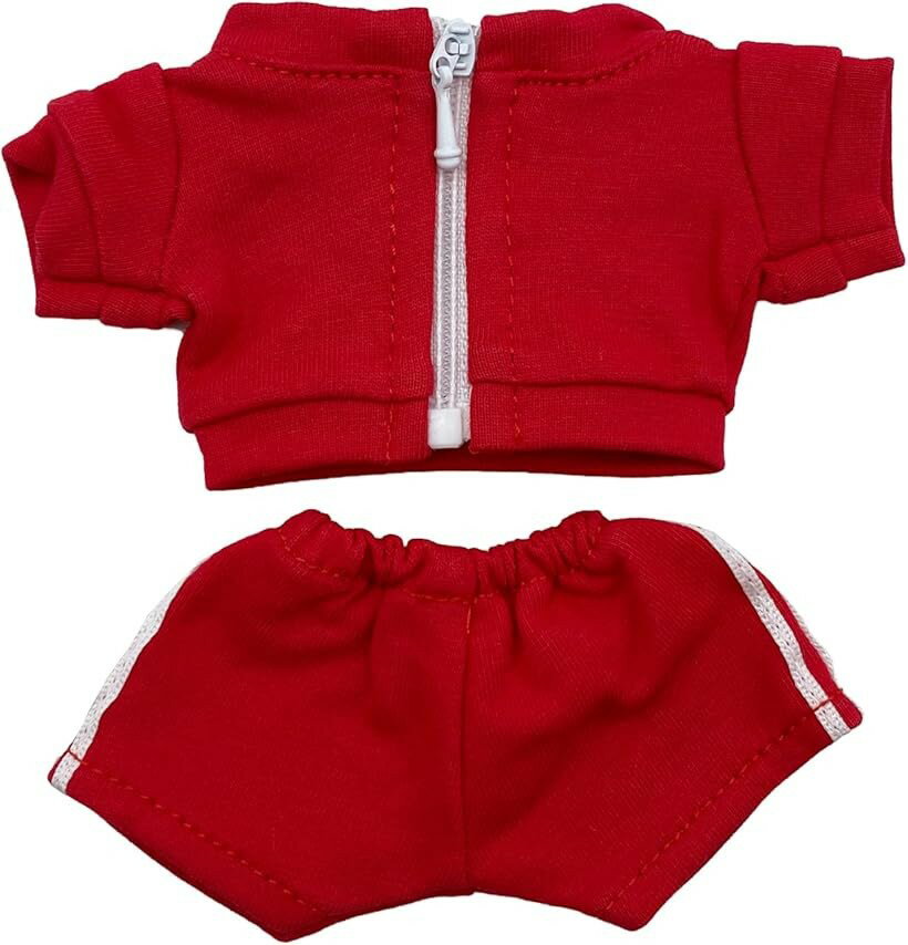 バリエーションコード : 2b91os5v4h商品コード2b91oq21is商品名ぬい服 ぬいぐるみ 服 人形 ジャージブランドAXLUCEカラーレッドサイズ等20cmぬいぐるみ用のジャージ上下セットです。「 適用サイズ 」約10cm・約15cm・20cm綿人形「 セット内容 」ジャージ上下　＊靴は付いてません。人形本体は含まれません。またセット内容以外のものも含まれません。人が着る服と違い、サイズが小さいため、縫製などが多少甘い場合がございます。ご了承いただけますと幸いです。モニター環境により、写真の色とは、多少、異なる場合がございます。細部のデザインは時期により、多少、変更される場合がございます。濃い色の服の場合、湿った状態や、着せたままの状態は、ぬいぐるみに色が移る原因になる場合があるので、長期間の着用は避けていただきますようお願いいたします。※ 他ネットショップでも併売しているため、ご注文後に在庫切れとなる場合があります。予めご了承ください。※ 品薄または希少等の理由により、参考価格よりも高い価格で販売されている場合があります。ご注文の際には必ず販売価格をご確認ください。※ 沖縄県、離島または一部地域の場合、別途送料の負担をお願いする場合があります。予めご了承ください。※ お使いのモニタにより写真の色が実際の商品の色と異なる場合や、イメージに差異が生じることがあります。予めご了承ください。※ 商品の詳細（カラー・数量・サイズ 等）については、ページ内の商品説明をご確認のうえ、ご注文ください。※ モバイル版・スマホ版ページでは、お使いの端末によっては一部の情報が表示されないことがあります。すべての記載情報をご確認するには、PC版ページをご覧ください。