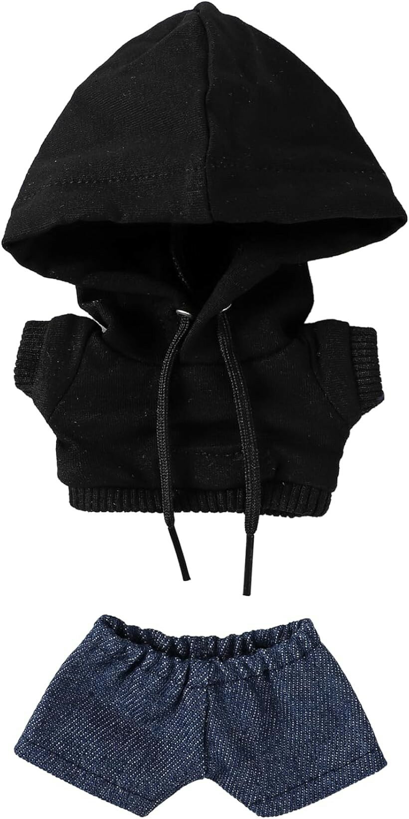 バリエーションコード : 2b93iuj0p3商品コード2b93iu0ouo商品名ぬい服-ぬいぐるみ-服-20cm パーカー-デニムパンツ-人形 ブラック 20cmブランドAXLUCEカラーブラックサイズ等20cmぬいぐるみ用のパーカー・デニムパンツの2点セットです。大きめのフードがポイントです。「 適用サイズ 」約20cm 綿人形「 セット内容 」パーカー・デニムパンツの2点セットです。人形本体は含まれません。またセット内容以外のものも含まれません。人が着る服と違い、サイズが小さいため、縫製などが多少甘い場合がございます。ご了承いただけますと幸いです。モニター環境により、写真の色とは、多少、異なる場合がございます。細部のデザインは時期により、多少、変更される場合がございます。濃い色の服の場合、湿った状態や、着せたままの状態は、ぬいぐるみに色が移る原因になる場合があるので、長期間の着用は避けていただきますようお願いいたします。※ 他ネットショップでも併売しているため、ご注文後に在庫切れとなる場合があります。予めご了承ください。※ 品薄または希少等の理由により、参考価格よりも高い価格で販売されている場合があります。ご注文の際には必ず販売価格をご確認ください。※ 沖縄県、離島または一部地域の場合、別途送料の負担をお願いする場合があります。予めご了承ください。※ お使いのモニタにより写真の色が実際の商品の色と異なる場合や、イメージに差異が生じることがあります。予めご了承ください。※ 商品の詳細（カラー・数量・サイズ 等）については、ページ内の商品説明をご確認のうえ、ご注文ください。※ モバイル版・スマホ版ページでは、お使いの端末によっては一部の情報が表示されないことがあります。すべての記載情報をご確認するには、PC版ページをご覧ください。