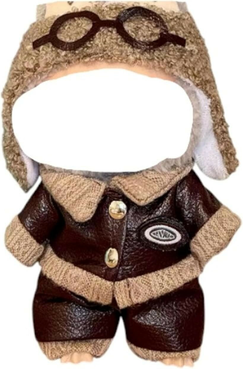 ラブブ専用 服 パイロット ぬいぐるみ Labubu専用 (パイロット)