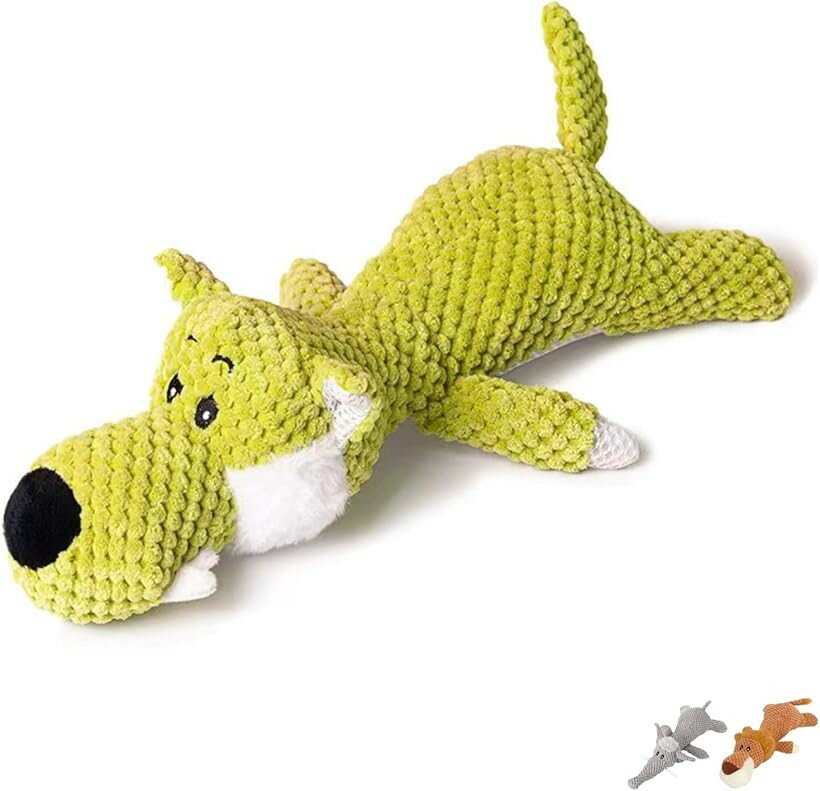 其它 - ドッグトイ オオカミ 犬用 猫用 犬噛むおもちゃ ぬいぐるみ 音が鳴る 歯磨き デンタルケア ストレス解消