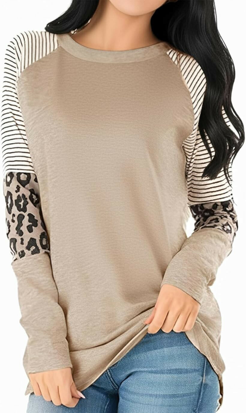 楽天市場】ヒョウ柄 ロングtシャツの通販