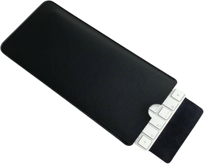マジックキーボードケース Magic Keyboard スリムスリーブカバー 耐衝撃 合皮素材 (ブラック)