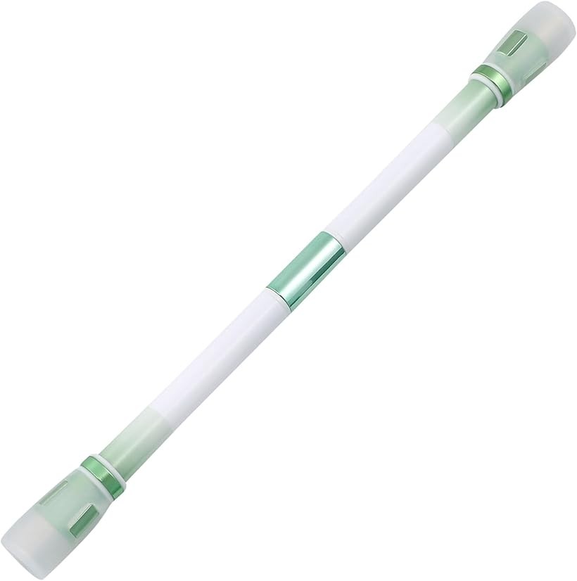 NOPE FILED ペン回し専用ペン 重さ24.5g 長さ22.3cm (白軸緑, 標準)