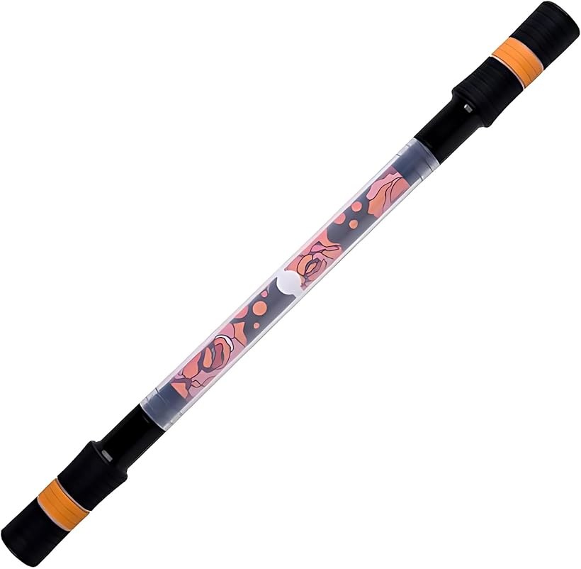 ZW-1003 ペン回し専用ペン 太軸22cm 重さ20.9g 安定感 パフォーマンスモデル (オレンジ)