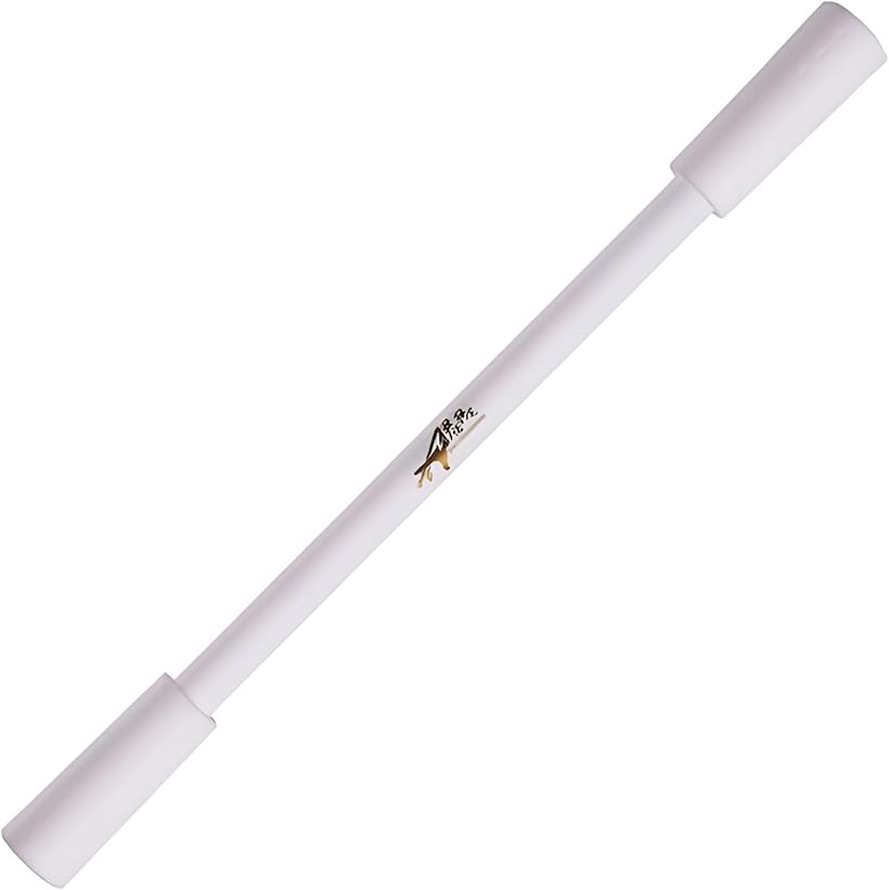 最初の一本に。ペン回し専用ペン ダーバイ 23cm/23g 滑り止めマット加工 (ホワイト, 標準)
