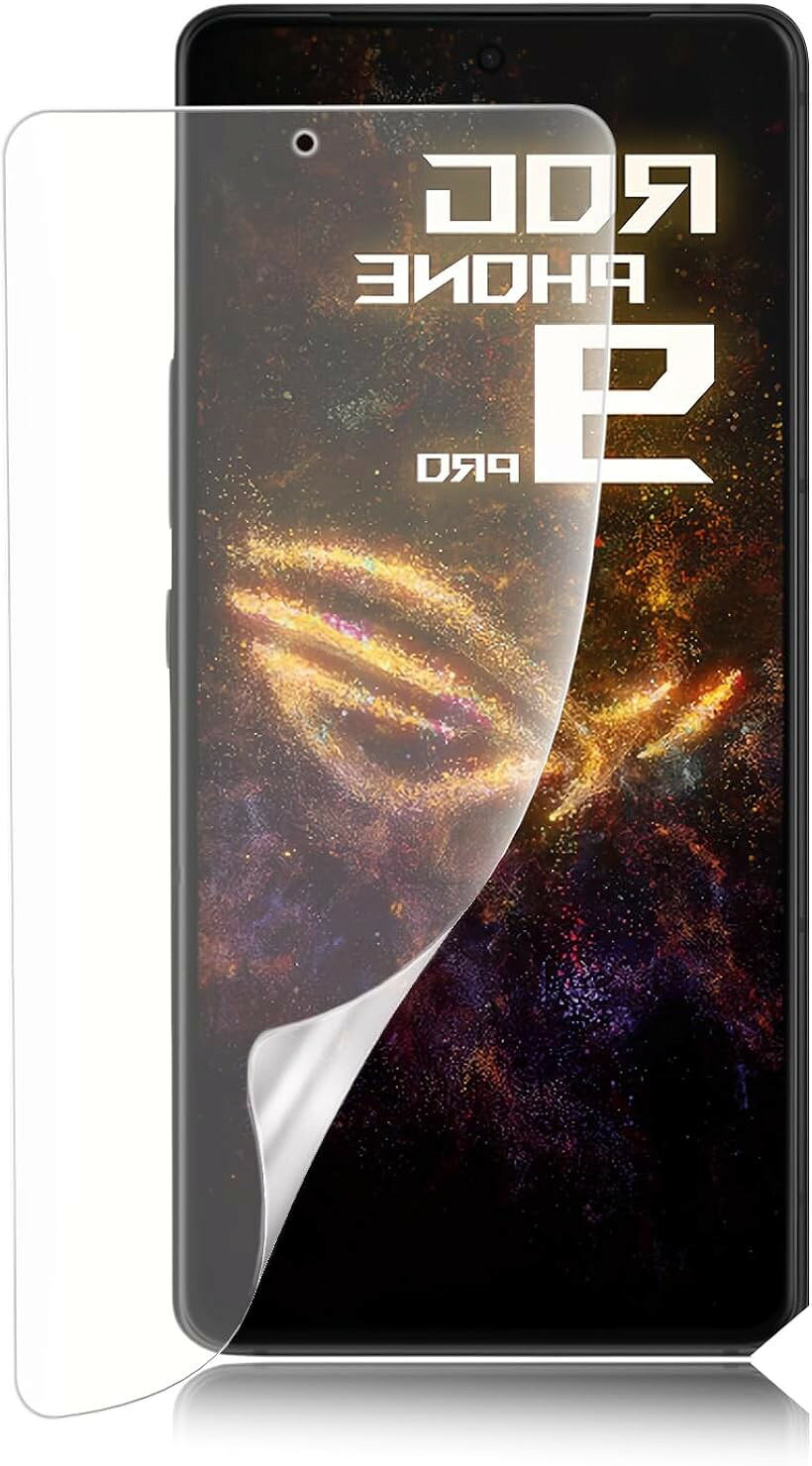1枚入りROG Phone 9 Pro Edition フィルムROG 専用 保護フィルム 指紋認証対応 反射防止 アンチグレア 全面吸着 TPUフィルム (89K-CSJ-AR390)