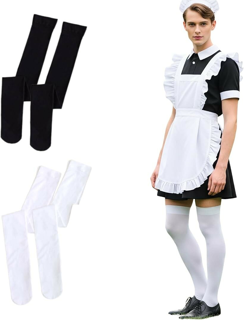 バリエーションコード : 2budrt9kj6商品コード2budup8wcl商品名Uccellino 男性用 ニーハイソックス ロングタイプ オーバーニーソックス コスプレ 女装ブランドUccellinoカラーホワイト／ブラックサイズ等80cm「男性用。ニーハイソックス」男性も履ける80cmのロングタイプニーハイソックスです。一般的なオーバーニーソックスでは物足りない高身長の女性や、より脚長効果を求める方にも最適なアイテムです。「シンプルなデザイン」こちらは男女兼用でお使いいただけるアイテムです。よく伸びる素材で、シンプルなデザインなので性別を問わず、ファッションを楽しみたい方におすすめです。色は黒なのでお手持ちのアイテムと組み合わせがしやすいです。「良く伸びる」単に長いだけでなく、着用時のずれ落ちにくさにもこだわった設計です。程よい伸縮性で太ももに優しくフィットします。「様々な用途に」普段のファッショに取り入れるのはもちろんのこと、コスプレや衣装としてもお使いいただけます。女装・男の娘ファッションにも最適。ズボンの下に履けば防寒にも。「サイズ・素材」長さ：80cm（かかとなし）　素材：ナイロン※ 他ネットショップでも併売しているため、ご注文後に在庫切れとなる場合があります。予めご了承ください。※ 品薄または希少等の理由により、参考価格よりも高い価格で販売されている場合があります。ご注文の際には必ず販売価格をご確認ください。※ 沖縄県、離島または一部地域の場合、別途送料の負担をお願いする場合があります。予めご了承ください。※ お使いのモニタにより写真の色が実際の商品の色と異なる場合や、イメージに差異が生じることがあります。予めご了承ください。※ 商品の詳細（カラー・数量・サイズ 等）については、ページ内の商品説明をご確認のうえ、ご注文ください。※ モバイル版・スマホ版ページでは、お使いの端末によっては一部の情報が表示されないことがあります。すべての記載情報をご確認するには、PC版ページをご覧ください。