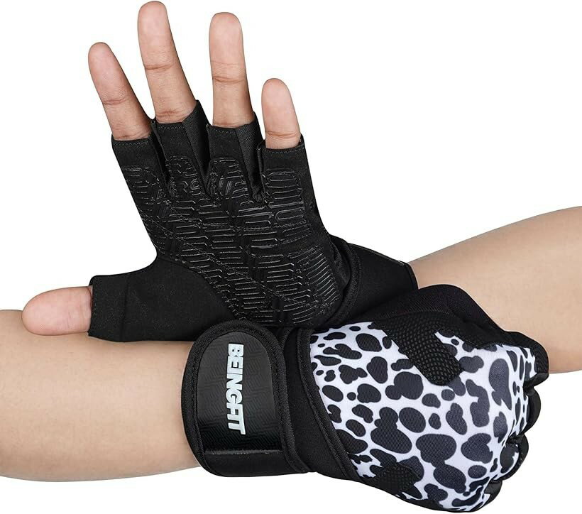 BEINGFIT トレーニンググローブ 筋トレ メンズ レディース ノンスリップ リストラ...