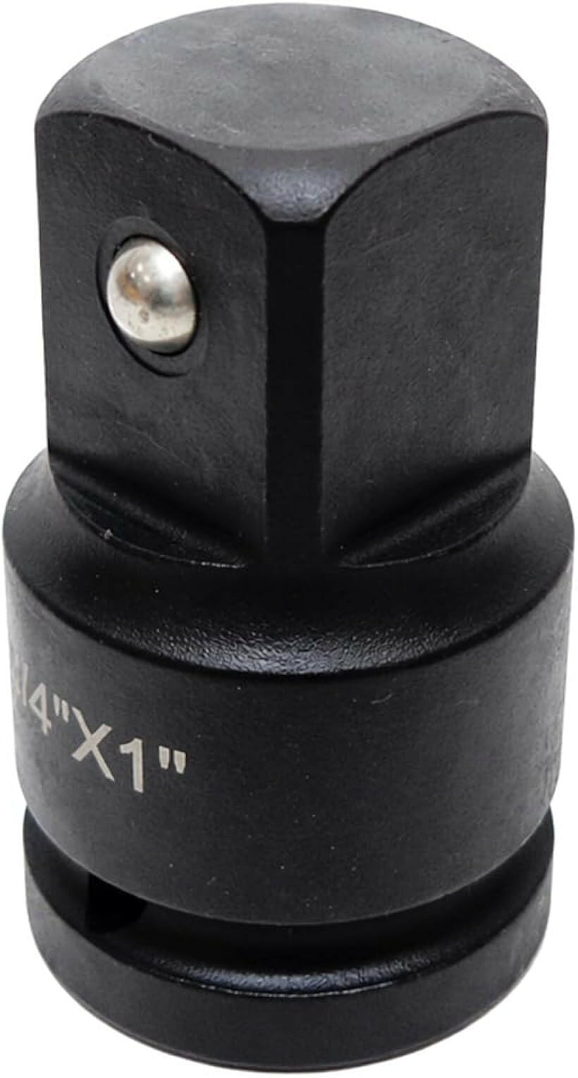 商品コード2bu641205f商品名ソケット変換アダプター 1インチ ボールポイント インパクト対応 3/4 ＞ 1 19mm ＞ 25.4mm ソケット アダプター アタッチメントブランドPeroToolsカラーブラックサイズ等凹：19mm(3/4) ＞ 凸：25.4mm(1差込角が異なるソケットをエアーインパクトレンチに接続できるようにするための変換アダプター。凹（メス）19mm(3/4)＞凸（オス）25.4mm(1) 1インチ にサイズアップ可能です。＊商品仕様＊ 凹：19mm(3/4) ＞ 凸：25.4mm(1) 全長：65mm 重量：315g ＊注意事項＊ ＊海外輸入品の為、多少の傷、汚れ、軽微なサビがある場合がございます。＊商品はモニターによって色合い等、実物と多少差異がある場合がございます。＊商品使用の際に生じた破損、損害などは一切責任・賠償等に応じることはできません。※ 他ネットショップでも併売しているため、ご注文後に在庫切れとなる場合があります。予めご了承ください。※ 品薄または希少等の理由により、参考価格よりも高い価格で販売されている場合があります。ご注文の際には必ず販売価格をご確認ください。※ 沖縄県、離島または一部地域の場合、別途送料の負担をお願いする場合があります。予めご了承ください。※ お使いのモニタにより写真の色が実際の商品の色と異なる場合や、イメージに差異が生じることがあります。予めご了承ください。※ 商品の詳細（カラー・数量・サイズ 等）については、ページ内の商品説明をご確認のうえ、ご注文ください。※ モバイル版・スマホ版ページでは、お使いの端末によっては一部の情報が表示されないことがあります。すべての記載情報をご確認するには、PC版ページをご覧ください。