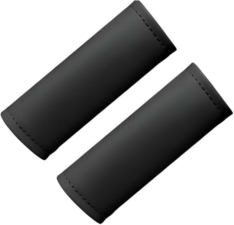 バッグ 持ち手カバー ハンドルカバー 取っ手 グリップ 滑り止め 2個セット (ブラック)
