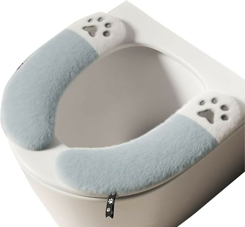便座カバー 貼る 温水洗浄便座 U型 トイレ 便座シート O型 かわいい 猫 デザイン ...