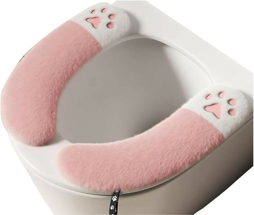 便座カバー 貼る 温水洗浄便座 U型 トイレ 便座シート O型 かわいい 猫 デザイン ...