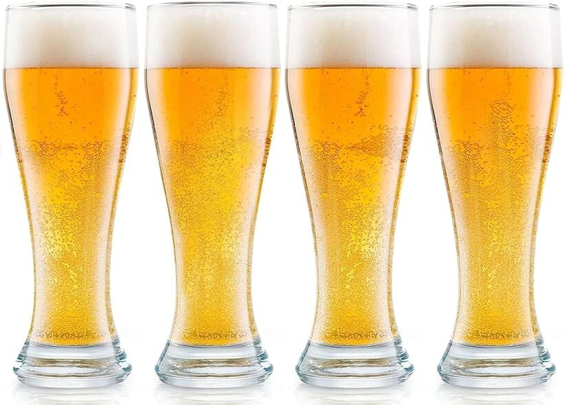 ビールグラス ビアグラス 4個セット 泡立ち 食洗機対応 500ml (4個セット)
