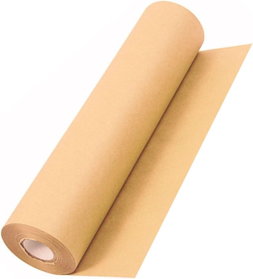 クラフト紙 ラッピングペーパー ロール 包装紙 44.5cm-30m (44.5cm-30m)