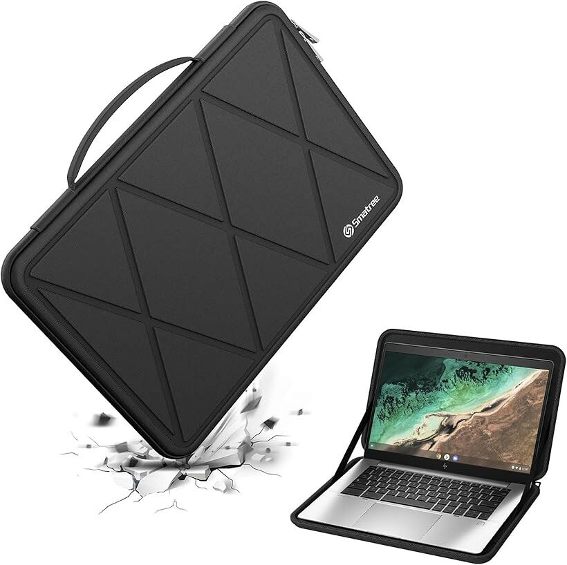 【送料無料】Smatree 硬質EVA保護スリーブケース 14インチ HP Elite C645 G2 Chromebook/HP Elite C640 14用 14インチ HP Pavilion ノートパソコン と14-dv2097nr/14-ec1097nrに適用 ハードケース 防水スリーブ(X8251)