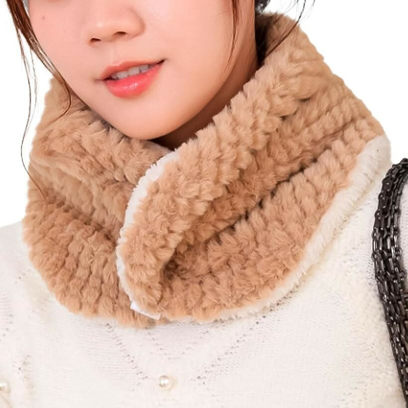 ネックウォーマー レディース メンズ 前開き 前ボタン ふわふわ 軽い 二重構造 男...