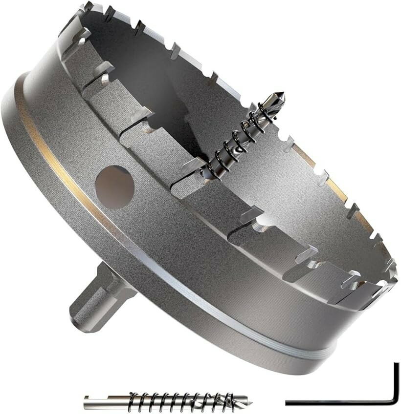 バリエーションコード : 2b6kv0hd28商品コード2bjv2ky5qj商品名互換品現役電気工事士・大工推薦＆監修超硬 ステンレス ホールソー 穴あけ 電動ドリル ホルソー ホールカッターブランドShopXJサイズ等135mm優れた切れ味と耐摩耗性を持った超硬チップを使用。 バイメタルホルソー より強力なロングホールカッターです。「使用時の注意点」潤滑油をご利用ください。「セット内容」本体1個・センタードリル2本・六角レンチ1本「用途」プロの方から日曜大工、DIY初心者まで広い用途におすすめです。「使用用途」電動ドリル、ボール盤に使用可能。センタードリル・六角レンチ付き（センタードリルはシンニング加工によりポンチングが不要です。）「六角軸ではありません」インパクトドライバーの使用を検討の方は別途互換用のドリルチャックが必要です。「被削材」ステンレス板 (10mm以下)、金属、鋼板、鉄 板 用、アルミ 等 合金板、木材、外壁、（エアコン・換気扇の取付け等）、キッチン周り、アクリル、発泡スチロール、薄いモルタル、薄いコンクリート パネル ボード、人口大理石など ＊U字側溝等の二次製品にはお使いいただけません。＊錆防止のため油が付着しております。※ 他ネットショップでも併売しているため、ご注文後に在庫切れとなる場合があります。予めご了承ください。※ 品薄または希少等の理由により、参考価格よりも高い価格で販売されている場合があります。ご注文の際には必ず販売価格をご確認ください。※ 沖縄県、離島または一部地域の場合、別途送料の負担をお願いする場合があります。予めご了承ください。※ お使いのモニタにより写真の色が実際の商品の色と異なる場合や、イメージに差異が生じることがあります。予めご了承ください。※ 商品の詳細（カラー・数量・サイズ 等）については、ページ内の商品説明をご確認のうえ、ご注文ください。※ モバイル版・スマホ版ページでは、お使いの端末によっては一部の情報が表示されないことがあります。すべての記載情報をご確認するには、PC版ページをご覧ください。