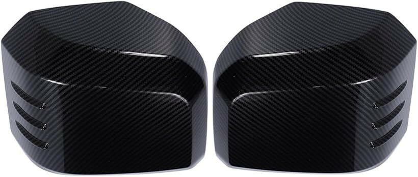 互換品トヨタ ハイエース 200系 6型 専用 エアロフィン付き ドアミラー サイドミラ...