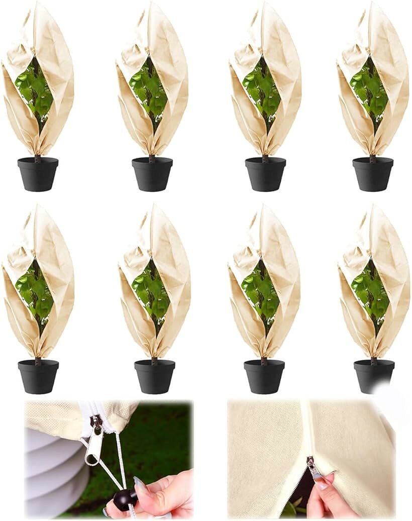 バリエーションコード : 2bjsqck2o4商品コード2bjsq9t044商品名防寒 凍結防止 植物保護カバー 不織布 ジッパー付き 植物 保護カバー 冬 寒さ 霜除け 保温シート 防虫ネット 8枚セット・100cmx120cmブランドRimikuruサイズ等8枚セット・100cmx120cm植物保護カバー 引き紐 ジッパー付き ベージュお得な8枚セット：雨や霜、雪といった冬の厳しい天候、鳥や害虫などから植物を保護する植物防寒カバーになります。60cmx80cm、80cmx100cm、100cmx120cm、120cmx180cmの4サイズそれぞれ2枚・4枚・8枚セットご用意いたしましたので用途やお好みに合わせてお選びいただけます。引き紐 ジッパー付き：こちらの植物保護カバー 植物防寒カバーは引き紐と便利なジッパー付きになっておりますので、大切な植物を傷つけることなく簡単かつ迅速にカバーすることができます。高品質の素材：通気性に優れた高品質の不織布を採用した植物保護カバー 霜除けカバーになっておりますので、軽量で植物に負担をかけず、丈夫で耐久性に優れております。また低熱吸収性、低直射日光強度という優れた特性を備えておりますので、植物の健康的な生育を維持できます。そして冬の雪や霜、雨、凍結などから効果的に守ることができます。使った後も簡単に水洗いができ繰り返しご使用いただくことができます。幅広い用途で使える：こちらの植物保護カバー 植物防寒カバーは鉢植えの花や植物、若いき、果物の茂み、園芸などを冬の雪、霜、雨、風などから保護するのはもちろん、成長期には鳥や虫からも保護する防虫の役割としてもお使いいただくことができます。豊富なサイズバリエーション：こちらの植物保護カバー プランターカバーは60cmx80cm、80cmx100cm、100cmx120cm、120cmx180cmの4サイズそれぞれ2枚・4枚・8枚セットをご用意致しましたので、用途やお好みに合わせてお選びいただけます。植物「商品仕様」セット内容：植物保護カバー 引き紐 ジッパー付き x8枚セット　サイズ：約60cmx80cm・約80cmx100cm・約100cmx120cm・約120cmx180cmからお選びくださいませ。カラー：ベージュ　素材：不織布　＊モニターの環境等により、色の見え方に若干差が生じる場合がございます。※ 他ネットショップでも併売しているため、ご注文後に在庫切れとなる場合があります。予めご了承ください。※ 品薄または希少等の理由により、参考価格よりも高い価格で販売されている場合があります。ご注文の際には必ず販売価格をご確認ください。※ 沖縄県、離島または一部地域の場合、別途送料の負担をお願いする場合があります。予めご了承ください。※ お使いのモニタにより写真の色が実際の商品の色と異なる場合や、イメージに差異が生じることがあります。予めご了承ください。※ 商品の詳細（カラー・数量・サイズ 等）については、ページ内の商品説明をご確認のうえ、ご注文ください。※ モバイル版・スマホ版ページでは、お使いの端末によっては一部の情報が表示されないことがあります。すべての記載情報をご確認するには、PC版ページをご覧ください。
