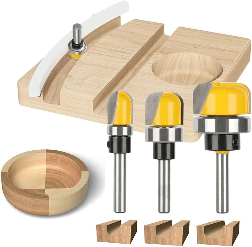 バリエーションコード : 2bjsudu3o3商品コード2bjud4vqi5商品名ディッシュビット 6mm軸 ルータービット トリマービット 木工 コロ付 丸溝ビット U溝ビット 皿 トレイ セット ディッシュビット 3本セットブランドMSMintカラーディッシュビット 3本セット商品概要 : シャンク径6mm 木工トレイや皿面を作成するのに特化したディッシュビット3本セット。刃部 : 研磨タングステンの刃先は摩耗しにくく耐久性があり長寿命。コロ付 : 3本ともベアリング（コロ付）付きですので、テンプレートを使用した「ならい加工」で効率的にくぼみ削り出しが可能。平らな底面加工 : 丸溝(U溝)ビットとは異なり、刃先先端面に平面を含んでいるので平らな底面が加工できます。※ 他ネットショップでも併売しているため、ご注文後に在庫切れとなる場合があります。予めご了承ください。※ 品薄または希少等の理由により、参考価格よりも高い価格で販売されている場合があります。ご注文の際には必ず販売価格をご確認ください。※ 沖縄県、離島または一部地域の場合、別途送料の負担をお願いする場合があります。予めご了承ください。※ お使いのモニタにより写真の色が実際の商品の色と異なる場合や、イメージに差異が生じることがあります。予めご了承ください。※ 商品の詳細（カラー・数量・サイズ 等）については、ページ内の商品説明をご確認のうえ、ご注文ください。※ モバイル版・スマホ版ページでは、お使いの端末によっては一部の情報が表示されないことがあります。すべての記載情報をご確認するには、PC版ページをご覧ください。