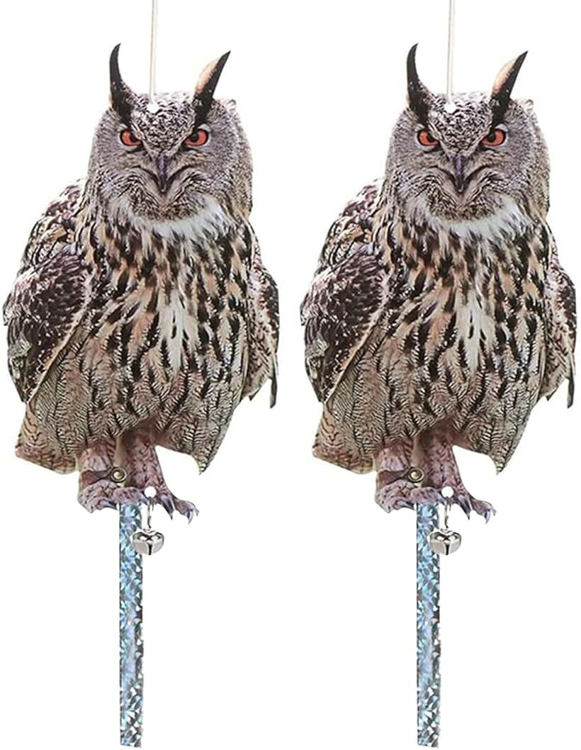 バリエーションコード : 2bjgqg122n商品コード2bjgsf909g商品名防鳥 鳥よけ リアル フクロウ 梟 鳥避けグッズ 鳩よけ カラスよけ 鳥害対策 ミミズク 2個セットブランドsac taske鳥よけボードは、リアルなサイズ感とビジュアルのフクロウ型ボードとテープの2個セット。風力でランダムに動くボードとホログラムテープと鈴の音でカラス、鳩、ムクドリなどの防鳥、鳥獣、フン害対策ができる便利グッズ。ミミズク上部のフックにひもやロープで好きな場所に吊るすだけ。下部にホログラムテープをつけると鳥が苦手な不規則な動きと光の高反射、鈴の音で防鳥効果がアップ。電力、薬剤不要で鳥類の習性を利用しています。鳥避けグッズは、リンゴやミカン、果樹園、田んぼ、畑、野菜などの農作物、家庭菜園、ガーデニング、ごみ捨て場、ベランダや屋上の鳥獣対策に。本物のフクロウに近い高さ30センチでカラス、ハトなどへの威嚇効果も見込めます。ボードは防水、耐久性に優れたアクリル製。風によるボードの不規則な回転、鈴の音、ホログラムテープの乱反射で高い防鳥効果。田畑の面積や鳥害の状況で複数個の設置も効果的。薬剤不使用でお子様やペットがいるご家庭でもOK。鳥よけリアルフクロウ、本体：長さ30x幅17.5x厚さ0.3cm、アクリル、鈴付き、ホログラムテープ：長さ60x幅2.4cm、2個セット＊モニターの環境により、色の見え方に若干差が生じる場合がございます。※ 他ネットショップでも併売しているため、ご注文後に在庫切れとなる場合があります。予めご了承ください。※ 品薄または希少等の理由により、参考価格よりも高い価格で販売されている場合があります。ご注文の際には必ず販売価格をご確認ください。※ 沖縄県、離島または一部地域の場合、別途送料の負担をお願いする場合があります。予めご了承ください。※ お使いのモニタにより写真の色が実際の商品の色と異なる場合や、イメージに差異が生じることがあります。予めご了承ください。※ 商品の詳細（カラー・数量・サイズ 等）については、ページ内の商品説明をご確認のうえ、ご注文ください。※ モバイル版・スマホ版ページでは、お使いの端末によっては一部の情報が表示されないことがあります。すべての記載情報をご確認するには、PC版ページをご覧ください。