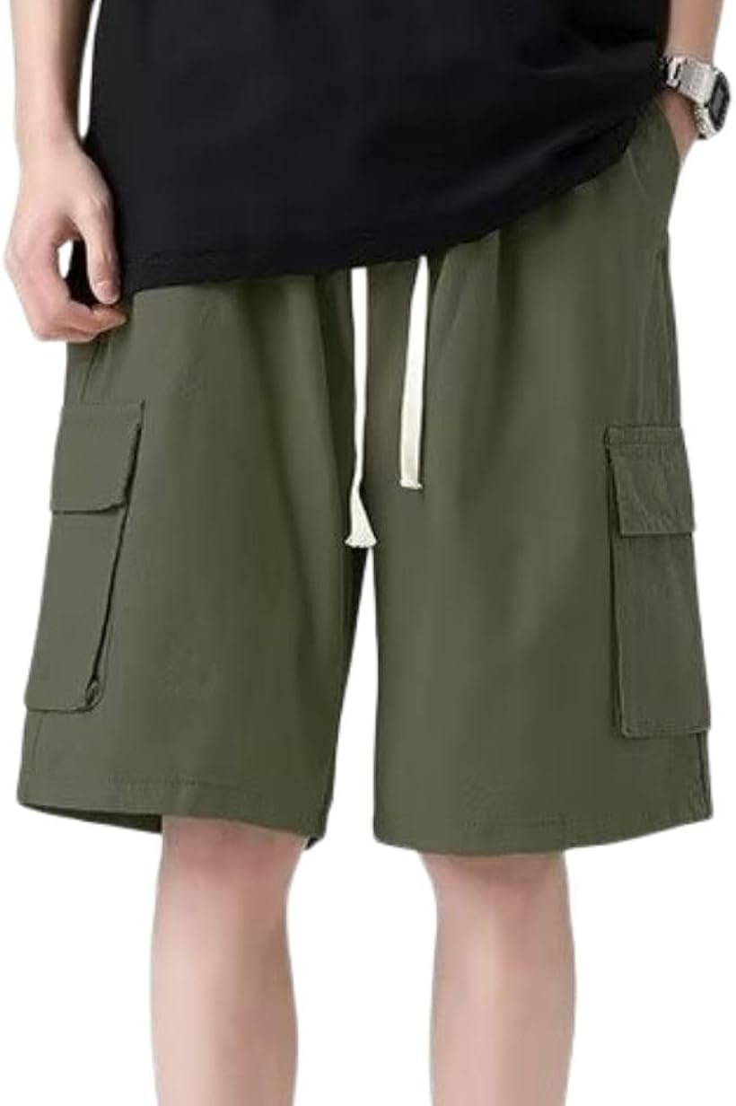 バリエーションコード : 2b951nqupp商品コード2b9511kunf商品名ショートパンツ メンズ 短パン カーゴ パンツ 半ズボン ハーフパンツ 5分丈 大きいサイズ 夏 綿 カジュアル 3XL オリーブブランドOJUMAHカラーオリーブサイズ等3XL夏に大活躍すること間違いなし。5分丈の綿100％カーゴパンツの登場です。ウエストはゴムで、紐で調節が可能。裾はゆったりストレートで、とても涼しく快適です。寒くなったらレギンス等と合わせても。4つのポケットあり。両サイドにある印象的なカーゴポケットの他、すぐに両手をインできる左右のポケットもあり、お洒落で機能的な1枚です。ポケットは収納力抜群で手ぶらで外出も可能です。様々なトップスと合わせやすいシンプルな無地素材で、幅広い年齢層の方に着用していただけるハーフパンツ。Tシャツやパーカー、シャツ、タンクトップ、トレーナー等と相性抜群です。普段着としてはもちろん、仕事着や作業着として着用するのも。キャンプや釣り、海水浴、BBQなどアウトドア全般に向いているパンツです。長すぎず短すぎない5分丈が、大人カッコいい印象を作り出します。素材は綿100％で、サラッとした肌触りのライトな着心地で、吸水性、通気性に長けています。洗濯機でガシガシ洗っても丈夫な生地感で、長持ちすること間違いなし。※ 他ネットショップでも併売しているため、ご注文後に在庫切れとなる場合があります。予めご了承ください。※ 品薄または希少等の理由により、参考価格よりも高い価格で販売されている場合があります。ご注文の際には必ず販売価格をご確認ください。※ 沖縄県、離島または一部地域の場合、別途送料の負担をお願いする場合があります。予めご了承ください。※ お使いのモニタにより写真の色が実際の商品の色と異なる場合や、イメージに差異が生じることがあります。予めご了承ください。※ 商品の詳細（カラー・数量・サイズ 等）については、ページ内の商品説明をご確認のうえ、ご注文ください。※ モバイル版・スマホ版ページでは、お使いの端末によっては一部の情報が表示されないことがあります。すべての記載情報をご確認するには、PC版ページをご覧ください。