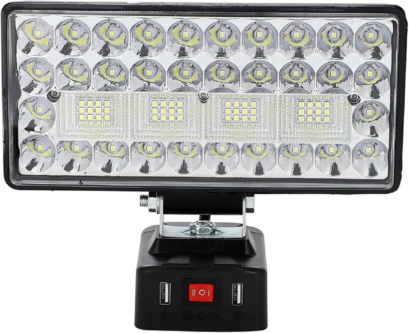 互換 互換 LED ワークライト マキタバッテリー 18V 14V 投光器 DIY 集魚灯 作業 防...