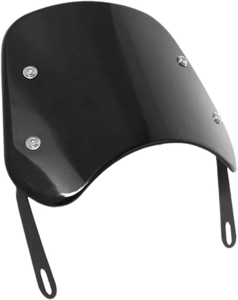 バリエーションコード : 2b9jr82ul8商品コード2b9jr8luqp商品名汎用 バイク スクリーン 防風 ウインド シールド 金具付 ライトカウル メーター 丸目 ライト バイザー オートバイブランドsakurawingカラーブラック「ダックスなど丸目ライト用、汎用ウインドスクリーン」ダックスなどのレトロな丸目ライトのバイクにぴったりな汎用ウインドスクリーンです。3種類のカラーバリエーション（ブラック、スモーク、クリア）がバイク全体の雰囲気をガラリと変えます。防風効果もあり、長距離走行も快適に。「取り付け簡単。金具付きの汎用ライトカウル」汎用タイプなので、多くのバイクに装着可能。金具付きですので、初心者でも簡単に取り付けられます。防風効果はもちろん、メーター保護のシールドとしても。メーターの視認性も向上します。この汎用ライトカウルで、バイクの印象を大きく変えることができます。カスタムの楽しさを広げます。「風圧を軽減。快適なライディングを実現する汎用メーターバイザー」メーターバイザーが長距離走行の際に気になる風圧を軽減し、快適なライディングを実現します。防風効果だけでなく、虫よけの効果も期待できます。コンパクトな設計ですので、大きすぎないシールドをお探しの方に最適です。「バリエーション」ブラック、スモーク、クリア（各色、金具付き）「サイズ、取り付け」＊汎用品の為、サイズをお確かめの上ご注文ください。シールドと、取り付け金具、ボルトは外した状態で梱包されています。ボルトを締める際にきつく締めると、シールドの破損につながりますのでご注意ください。こちらのオートバイ用シールドのお取り付けに関して、サポートをしていませんので、オートバイのメンテナンスをしているショップなどでお取り付けください。※ 他ネットショップでも併売しているため、ご注文後に在庫切れとなる場合があります。予めご了承ください。※ 品薄または希少等の理由により、参考価格よりも高い価格で販売されている場合があります。ご注文の際には必ず販売価格をご確認ください。※ 沖縄県、離島または一部地域の場合、別途送料の負担をお願いする場合があります。予めご了承ください。※ お使いのモニタにより写真の色が実際の商品の色と異なる場合や、イメージに差異が生じることがあります。予めご了承ください。※ 商品の詳細（カラー・数量・サイズ 等）については、ページ内の商品説明をご確認のうえ、ご注文ください。※ モバイル版・スマホ版ページでは、お使いの端末によっては一部の情報が表示されないことがあります。すべての記載情報をご確認するには、PC版ページをご覧ください。
