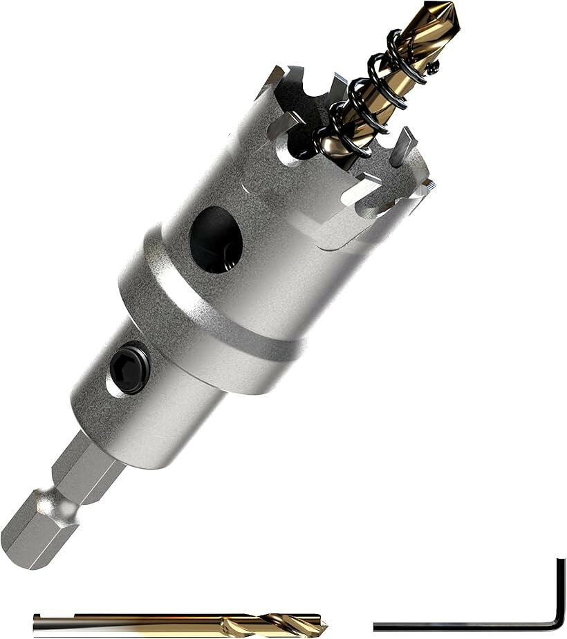 バリエーションコード : 2b25vkdgt8商品コード2b9ugshfdc商品名インパクトドライバー用超硬 ステンレス ホールソー 六角軸 6.35mm 鉄 金属 木工 対応 穴あけ 電動ドリル ドライバー ホールカッターブランドShopXJサイズ等32mm「現役大工推薦」「インパクトドライバー対応」「 六角軸 6.35mm 」 切れ味・耐久性 抜群の 超硬チップ使用 のロングホールカッターです。「ドリルチャック不用」インパクトドライバー使用可能。センタードリルx2・六角レンチ付き（センタードリルはシンニング加工によりポンチングが不要です。）「被削材」ステンレス板 (10mm以下)、鋼板、鉄 板 用、アルミ 等 合金板、木材など＊錆防止のため油が付着しております。※ 他ネットショップでも併売しているため、ご注文後に在庫切れとなる場合があります。予めご了承ください。※ 品薄または希少等の理由により、参考価格よりも高い価格で販売されている場合があります。ご注文の際には必ず販売価格をご確認ください。※ 沖縄県、離島または一部地域の場合、別途送料の負担をお願いする場合があります。予めご了承ください。※ お使いのモニタにより写真の色が実際の商品の色と異なる場合や、イメージに差異が生じることがあります。予めご了承ください。※ 商品の詳細（カラー・数量・サイズ 等）については、ページ内の商品説明をご確認のうえ、ご注文ください。※ モバイル版・スマホ版ページでは、お使いの端末によっては一部の情報が表示されないことがあります。すべての記載情報をご確認するには、PC版ページをご覧ください。