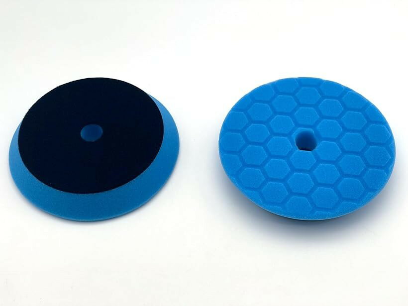 Abrading Agent, Compound - 互換 ウレタン バフ 6インチ ルペス リョービ ポリッシャー 150mm 2枚 ブルー (ブルー)
