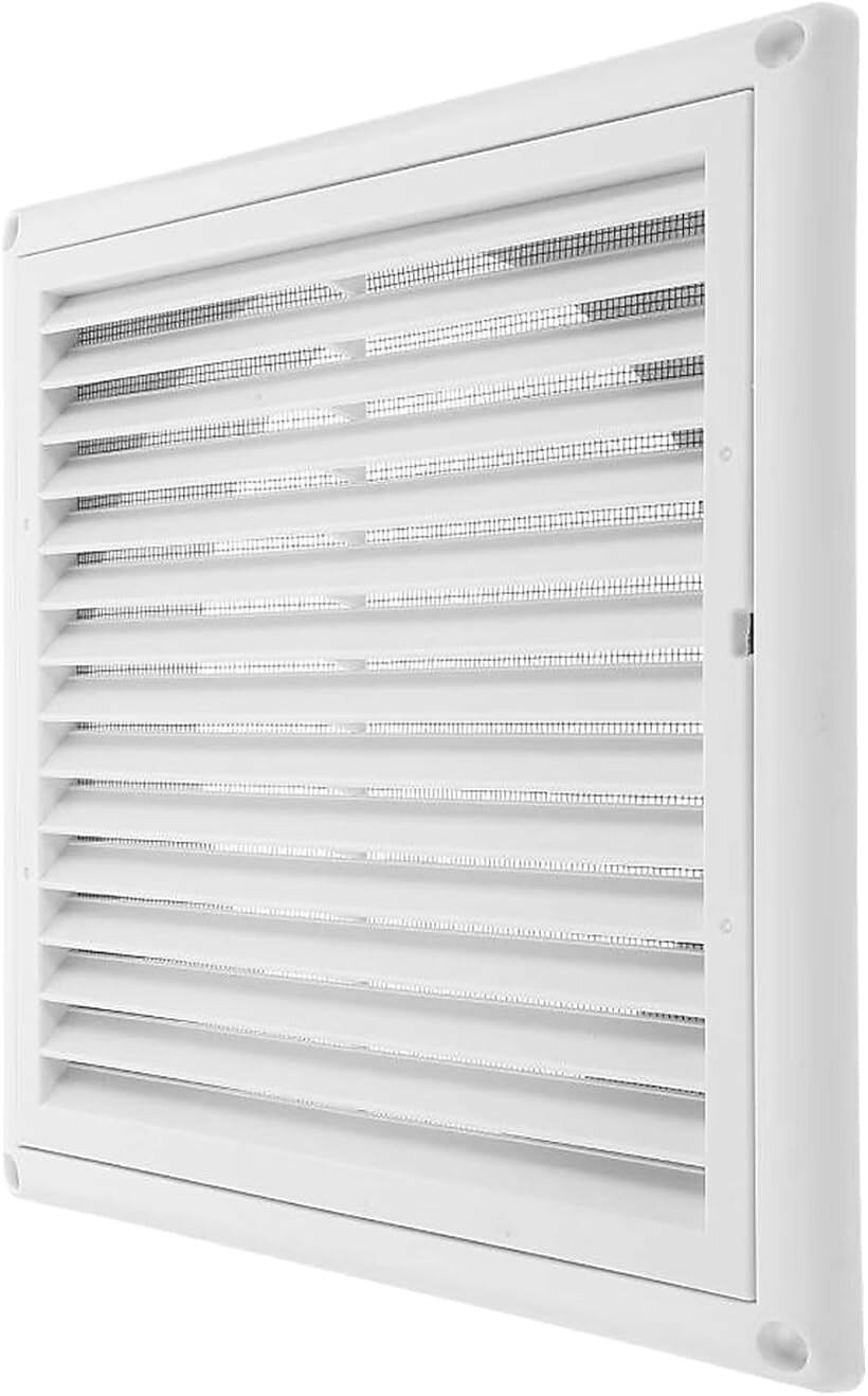換気グリル 通気カバー 換気扇 1Pc エアベント換気グリルカバー 壁 天井 ホワイト、円口径150mm (直径150mm)