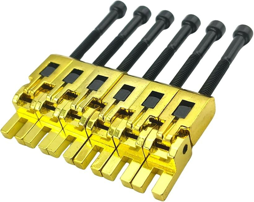 エレキギター用ブリッジ部品 6個セット 楽天市場】エレキギター（ブリッジ｜ギター用アクセサリー・パーツ