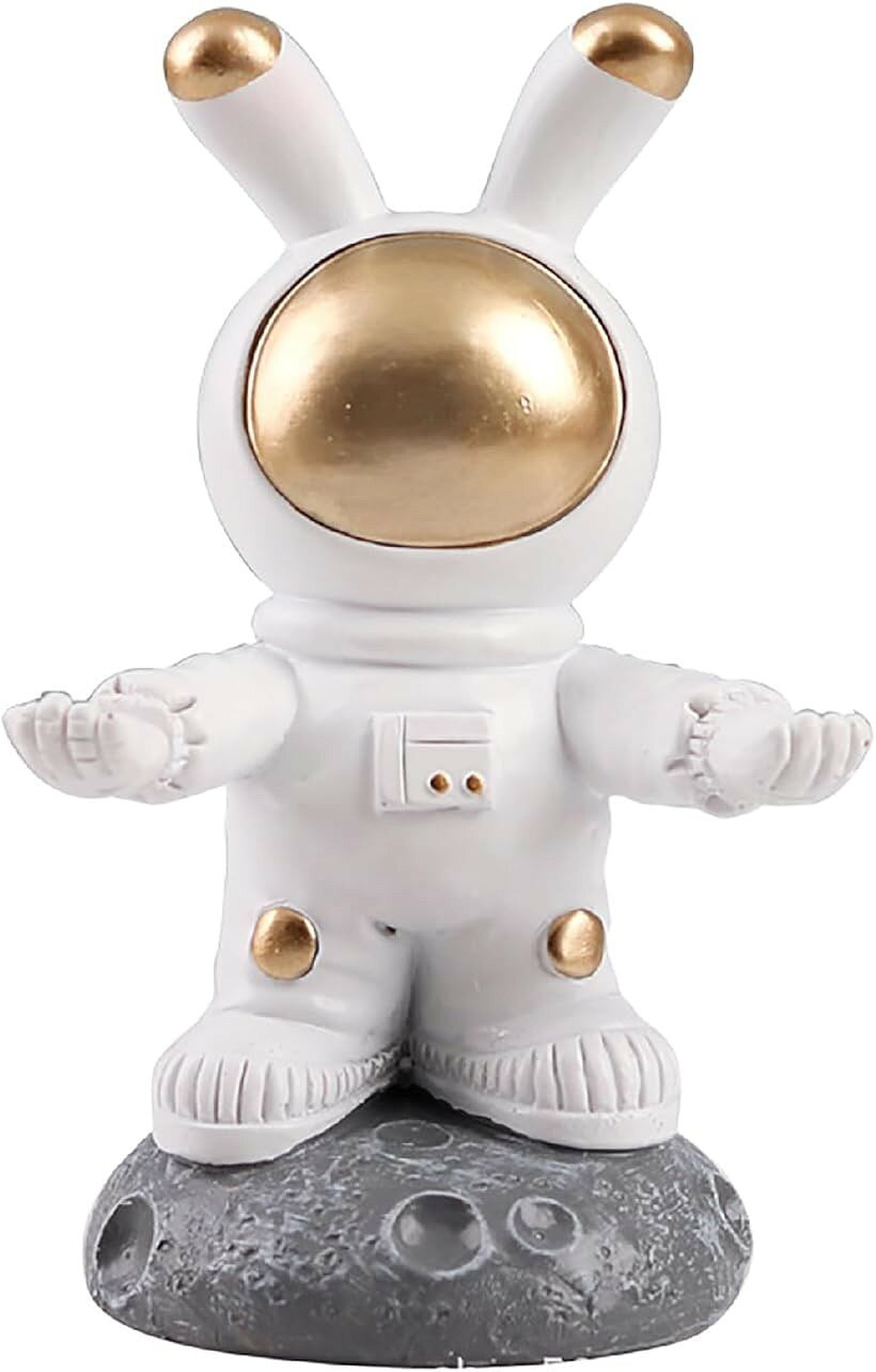 バリエーションコード : 2b9xy6puyp商品コード2b9xy6c4so商品名メガネスタンド 宇宙飛行士 うさぎ メガネ置き 眼鏡 サングラス うさ耳 おもしろブランドIMPACTオンラインカラー白うさぎの眼鏡置き：ウサギの宇宙飛行士をモチーフにしたユニークなデザインが魅力です。おしゃれでかわいらしいインテリアアクセサリーとして、どんな部屋にもぴったりフィットします。宇宙好きや動物好きにピッタリなメガネ置きです。多機能な眼鏡ホルダー：めがね置きやサングラススタンドとしても使用可能です。うさ耳やおもしろデザインが、日常の中にちょっとした楽しさを加えます。ディスプレイスタンドとしても活用でき、眼鏡をおしゃれに収納します。インテリア雑貨：インテリアに溶け込むおしゃれでユニークなデザインの雑貨は、インテリアアクセサリーとしても最適です。リビングやオフィスに置いて、眼鏡かけとしても使えるため、実用性も兼ね備えています。樹脂製の眼鏡スタンド：樹脂素材を使用しているため、軽量で持ち運びが簡単です。サングラスホルダーやメガネスタンドとして、日常的に使用するのに最適です。ユニークデザインが、毎日の生活に彩りを添えます。「内容」うさぎ宇宙飛行士x1個※ 他ネットショップでも併売しているため、ご注文後に在庫切れとなる場合があります。予めご了承ください。※ 品薄または希少等の理由により、参考価格よりも高い価格で販売されている場合があります。ご注文の際には必ず販売価格をご確認ください。※ 沖縄県、離島または一部地域の場合、別途送料の負担をお願いする場合があります。予めご了承ください。※ お使いのモニタにより写真の色が実際の商品の色と異なる場合や、イメージに差異が生じることがあります。予めご了承ください。※ 商品の詳細（カラー・数量・サイズ 等）については、ページ内の商品説明をご確認のうえ、ご注文ください。※ モバイル版・スマホ版ページでは、お使いの端末によっては一部の情報が表示されないことがあります。すべての記載情報をご確認するには、PC版ページをご覧ください。
