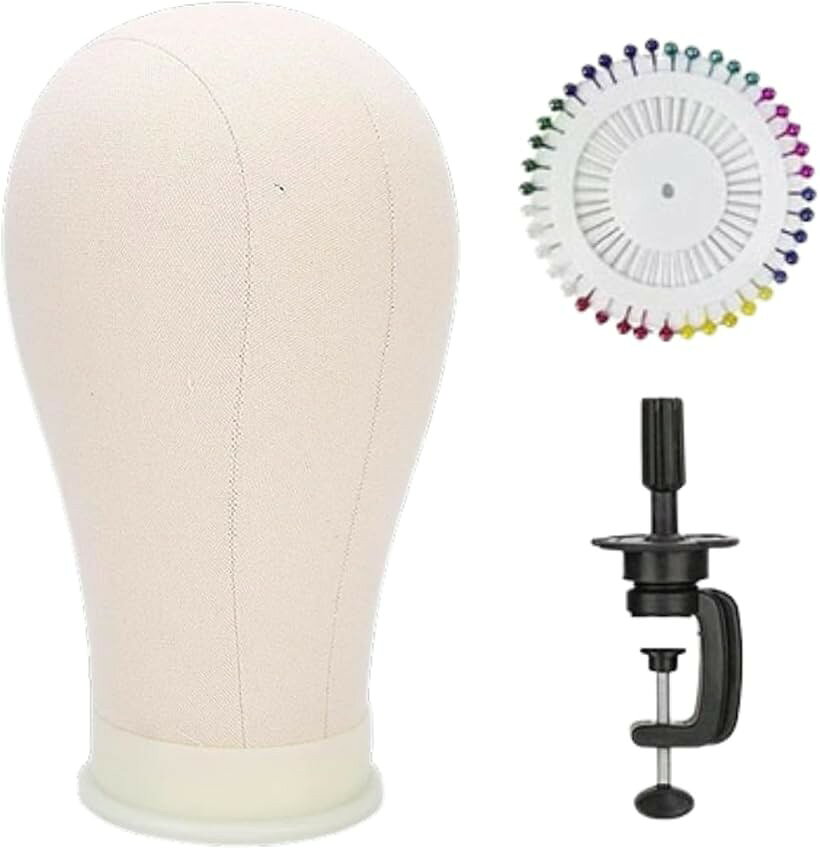 バリエーションコード : 2b9p9ygu93商品コード2b91r23li3商品名マネキンヘッド ウィッグスタンド ヘア 練習用 マネキン 頭 固定具/待ち針付き 顔 モデル ウィッグ 展示 ヘッドマネキン ヘッドトルソー Bブランドateenaサイズ等23インチ「シンプルで使いやすいフェイスマネキン」落ち着いたベージュトーンが、インテリアやディスプレイに自然に調和します。ウィッグや帽子、アクセサリーの展示など多用途に活躍するマネキンです。「安心の高品質素材」高級感のあるキャンバス生地を使用しており、展示物が滑り落ちにくい設計です。ウィッグも簡単に固定でき、ヘアセットやカットの練習にも使えます。「安定感抜群」作業台にしっかり固定できる設計になっており、ウィッグカットやヘアセットの練習に最適です。作業が安定して行え、ずれや不安定さを防ぎます。「移動ラクラク」軽量でありながら丈夫なため、移動や収納に便利です。どこでも手軽に使用でき、店舗のディスプレイ変更時にもスムーズに持ち運べて、作業が効率よく進みます。「サイズ」高さ=30cm　底辺直径=12cm　首回り=34cm　重量：約350g・21インチ　頭部=54cm・22インチ　頭部=56cm・23インチ　頭部=58cm・24インチ　頭部=61cm「付属品」・支柱・マチ針※ 他ネットショップでも併売しているため、ご注文後に在庫切れとなる場合があります。予めご了承ください。※ 品薄または希少等の理由により、参考価格よりも高い価格で販売されている場合があります。ご注文の際には必ず販売価格をご確認ください。※ 沖縄県、離島または一部地域の場合、別途送料の負担をお願いする場合があります。予めご了承ください。※ お使いのモニタにより写真の色が実際の商品の色と異なる場合や、イメージに差異が生じることがあります。予めご了承ください。※ 商品の詳細（カラー・数量・サイズ 等）については、ページ内の商品説明をご確認のうえ、ご注文ください。※ モバイル版・スマホ版ページでは、お使いの端末によっては一部の情報が表示されないことがあります。すべての記載情報をご確認するには、PC版ページをご覧ください。