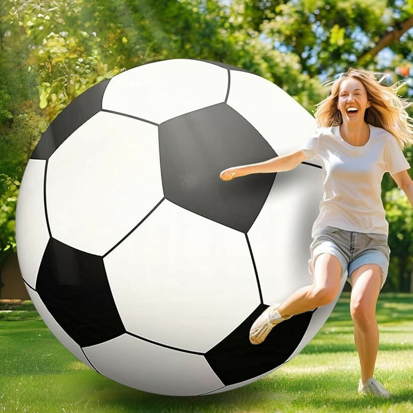 巨大 サッカーボール ビーチボール 大きい ジャンボ マリンスポーツ 水遊び (サッ...