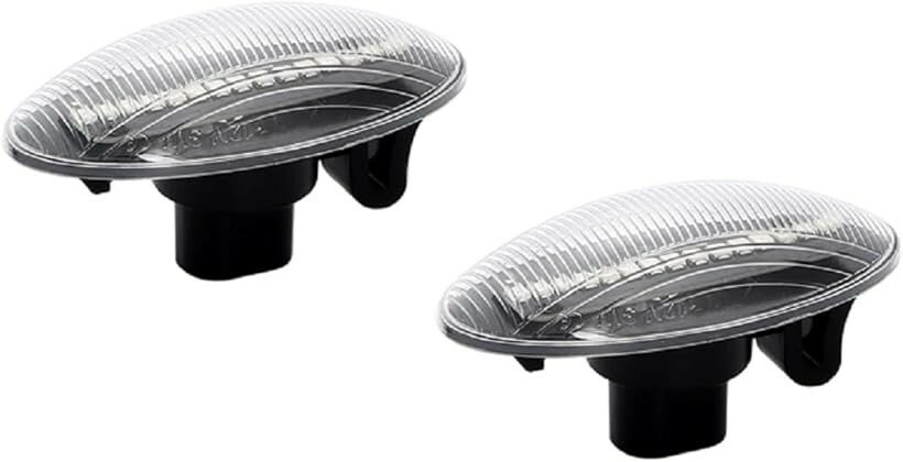スズキ用 SUZUKI 高輝度 LED シーケンシャル 流れる ウインカー サイドマーカー クリア レンズ 搭載 エブリイ ワゴン DA64W バン DA64V エブリィ ジムニー アルト イグニス スイフト クロスビー (クリアレンズ)